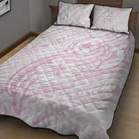 Hawaii Plumeria Lokelani Pikake Lei Quilt Bed Set Poni Mama Polynesian Tattoo