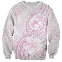 Hawaii Plumeria Lokelani Pikake Lei Sweatshirt Poni Mama Polynesian Tattoo