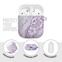 Hawaii Plumeria Lokelani Pikake Lei AirPods Case Poni Polynesian Tattoo