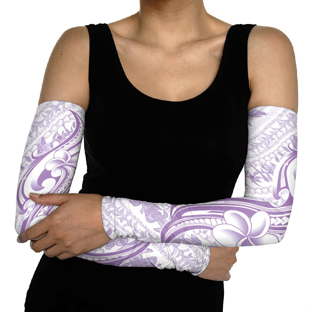 Hawaii Plumeria Lokelani Pikake Lei Arm Sleeves Poni Polynesian Tattoo