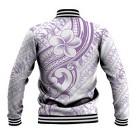 Hawaii Plumeria Lokelani Pikake Lei Baseball Jacket Poni Polynesian Tattoo LT9 - Polynesian Pride
