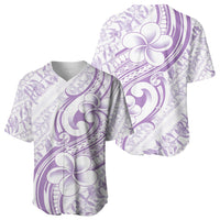 Hawaii Plumeria Lokelani Pikake Lei Baseball Jersey Poni Polynesian Tattoo LT9 - Polynesian Pride