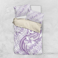 Hawaii Plumeria Lokelani Pikake Lei Bedding Set Poni Polynesian Tattoo