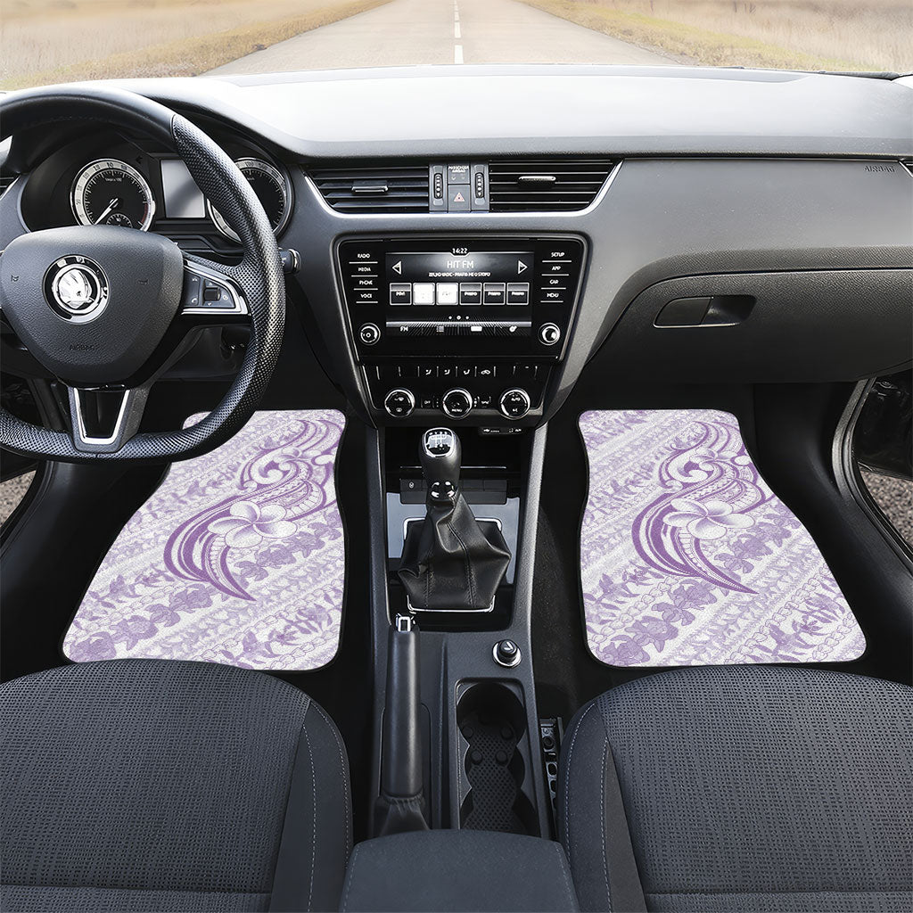 Hawaii Plumeria Lokelani Pikake Lei Car Mats Poni Polynesian Tattoo