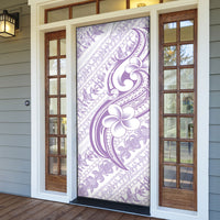 Hawaii Plumeria Lokelani Pikake Lei Door Cover Poni Polynesian Tattoo