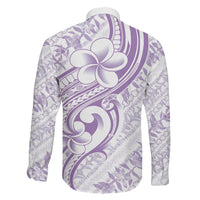 Hawaii Plumeria Lokelani Pikake Lei Family Matching Summer Maxi Dress and Hawaiian Shirt Poni Polynesian Tattoo LT9 - Polynesian Pride