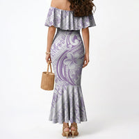 Hawaii Plumeria Lokelani Pikake Lei Mermaid Dress Poni Polynesian Tattoo LT9 - Polynesian Pride