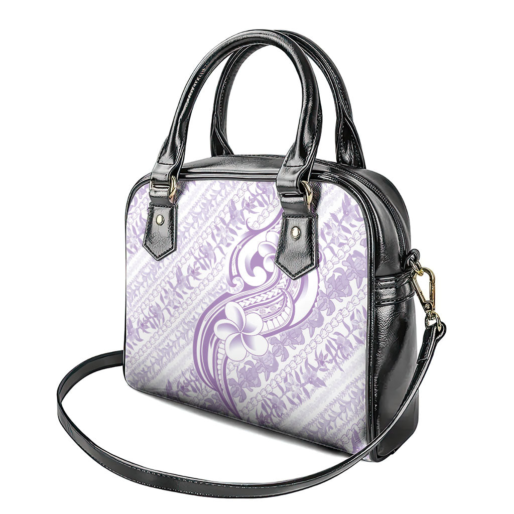 Hawaii Plumeria Lokelani Pikake Lei Shoulder Handbag Poni Polynesian Tattoo LT9 - Polynesian Pride
