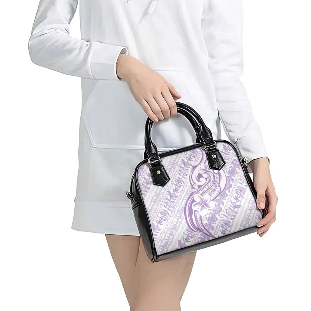Hawaii Plumeria Lokelani Pikake Lei Shoulder Handbag Poni Polynesian Tattoo LT9 - Polynesian Pride