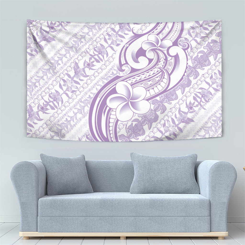 Hawaii Plumeria Lokelani Pikake Lei Tapestry Poni Polynesian Tattoo