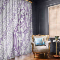 Hawaii Plumeria Lokelani Pikake Lei Window Curtain Poni Polynesian Tattoo LT9 - Polynesian Pride