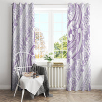 Hawaii Plumeria Lokelani Pikake Lei Window Curtain Poni Polynesian Tattoo LT9 - Polynesian Pride