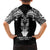 New Zealand Te Reo Maori Family Matching Short Sleeve Bodycon Dress and Hawaiian Shirt Kia Kaha Maori Language Week Black Style LT9 - Polynesian Pride