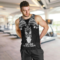 New Zealand Te Reo Maori Men Tank Top Kia Kaha Maori Language Week Black Style LT9 Black - Polynesian Pride