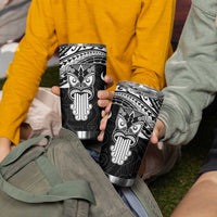 New Zealand Te Reo Maori Tumbler Cup Kia Kaha Maori Language Week Black Style