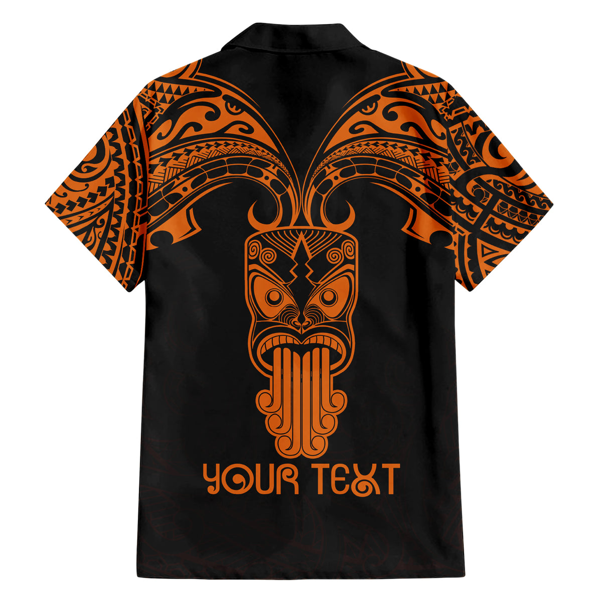 Personalised New Zealand Te Reo Maori Hawaiian Shirt Kia Kaha Maori Language Week Gold Style LT9 - Polynesian Pride