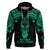 Personalised New Zealand Te Reo Maori Hoodie Kia Kaha Maori Language Week Green Style LT9 Green - Polynesian Pride