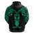 Personalised New Zealand Te Reo Maori Hoodie Kia Kaha Maori Language Week Green Style LT9 - Polynesian Pride