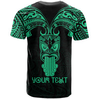 Personalised New Zealand Te Reo Maori T Shirt Kia Kaha Maori Language Week Green Style LT9 - Polynesian Pride