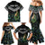 Personalised Maori Manaia Family Matching Mermaid Dress and Hawaiian Shirt New Zealand Tribal Hei Matau Papua Shell