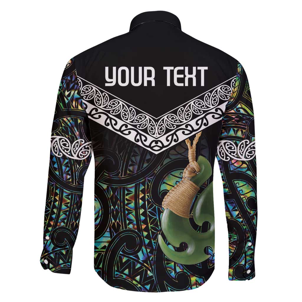 Personalised Maori Manaia Family Matching Short Sleeve Bodycon Dress and Hawaiian Shirt New Zealand Tribal Hei Matau Papua Shell LT9 - Polynesian Pride