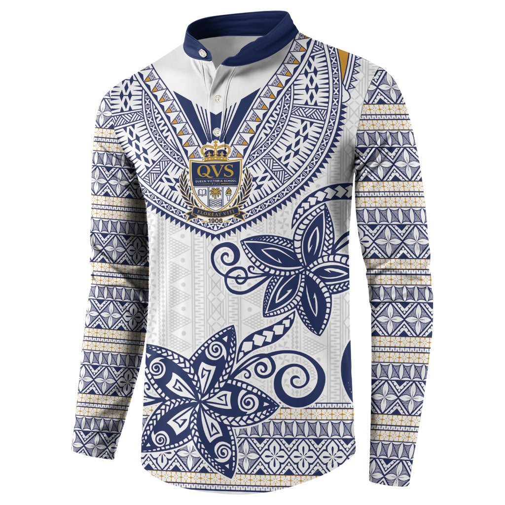 Fiji Queen Victoria School Personalised Button Sweatshirt QVS 120 Years Queen Victoria Alumni Legacy LT9 - Polynesian Pride