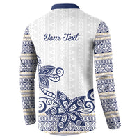 Fiji Queen Victoria School Personalised Button Sweatshirt QVS 120 Years Queen Victoria Alumni Legacy LT9 - Polynesian Pride
