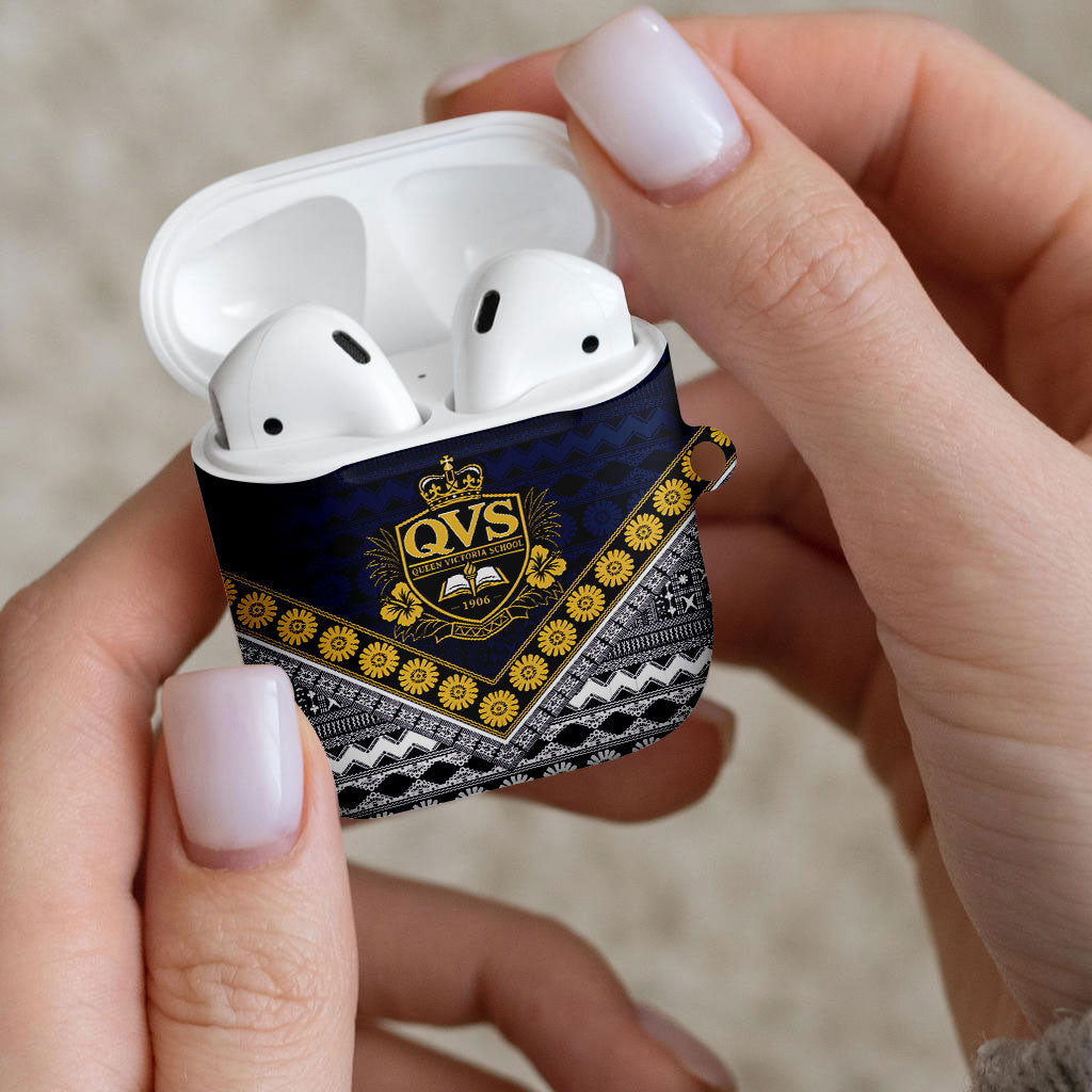 Fiji Queen Victoria School AirPods Case QVS 1906 Generational School Legacy LT9 - Polynesian Pride