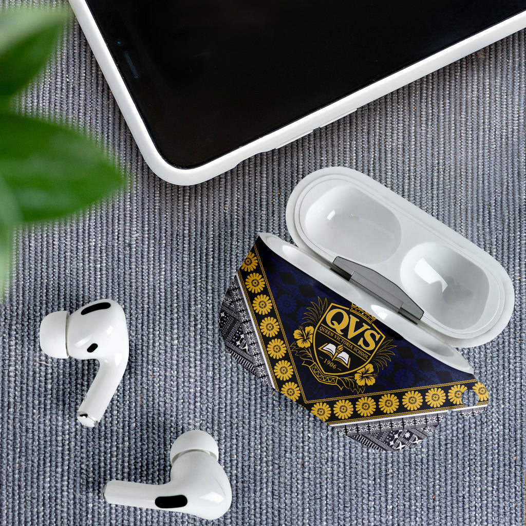 Fiji Queen Victoria School AirPods Case QVS 1906 Generational School Legacy LT9 - Polynesian Pride