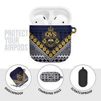 Fiji Queen Victoria School AirPods Case QVS 1906 Generational School Legacy LT9 - Polynesian Pride
