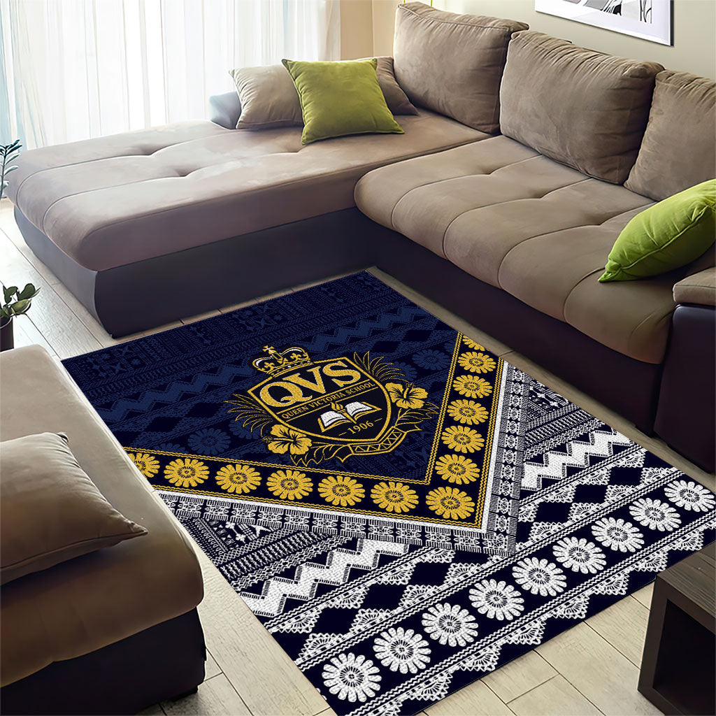 Fiji Queen Victoria School Area Rug QVS 1906 Generational School Legacy LT9 - Polynesian Pride
