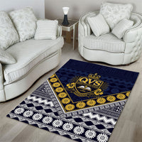Fiji Queen Victoria School Area Rug QVS 1906 Generational School Legacy LT9 - Polynesian Pride