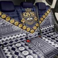 Fiji Queen Victoria School Back Car Seat Cover QVS 1906 Generational School Legacy LT9 - Polynesian Pride