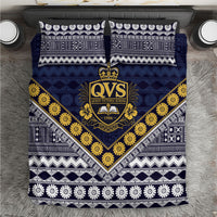 Fiji Queen Victoria School Bedding Set QVS 1906 Generational School Legacy LT9 Blue - Polynesian Pride
