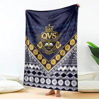 Fiji Queen Victoria School Blanket QVS 1906 Generational School Legacy