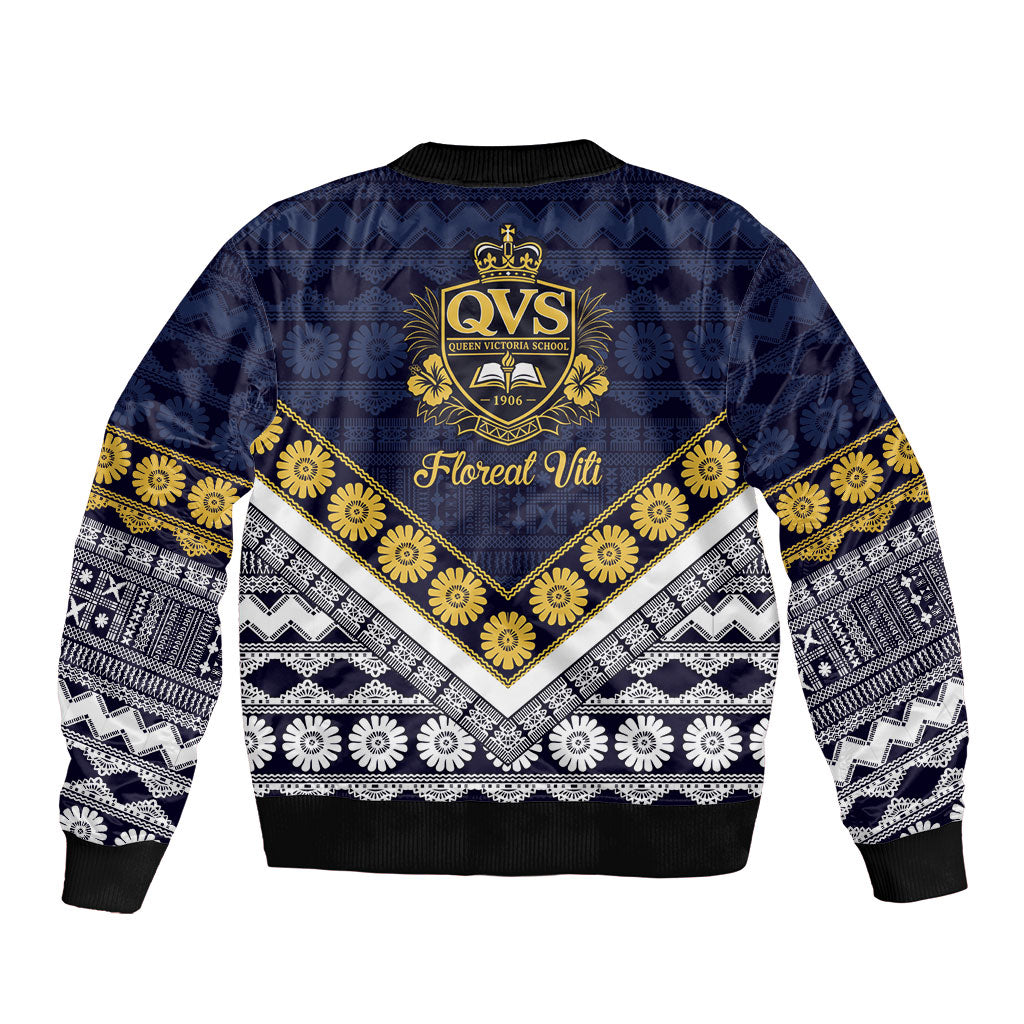 Fiji Queen Victoria School Bomber Jacket QVS 1906 Generational School Legacy LT9 - Polynesian Pride