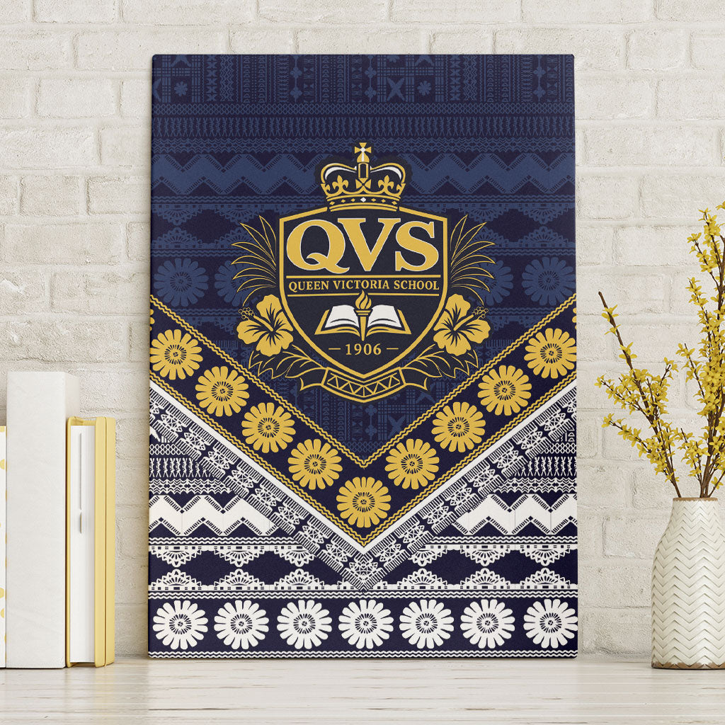 Fiji Queen Victoria School Canvas Wall Art QVS 1906 Generational School Legacy