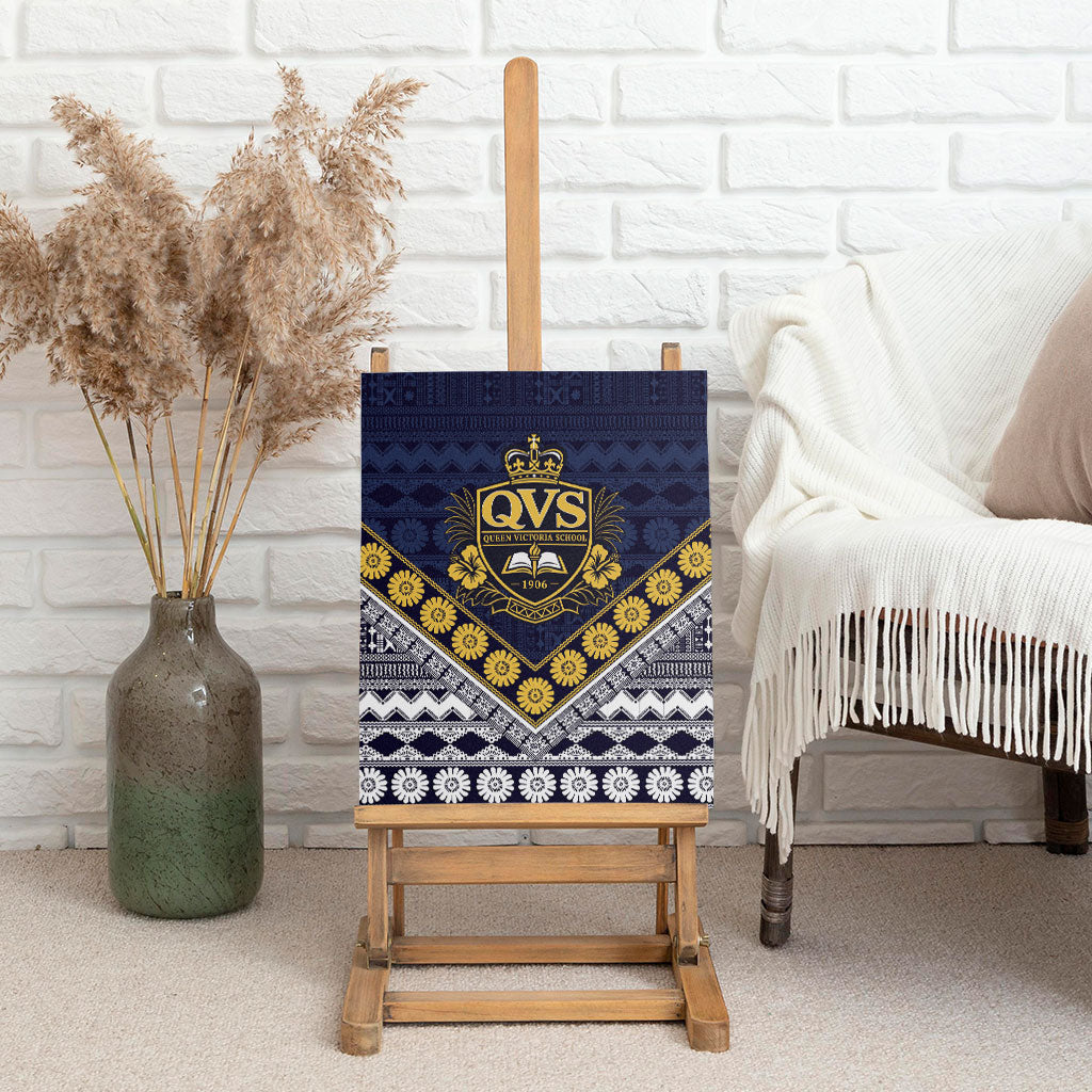Fiji Queen Victoria School Canvas Wall Art QVS 1906 Generational School Legacy