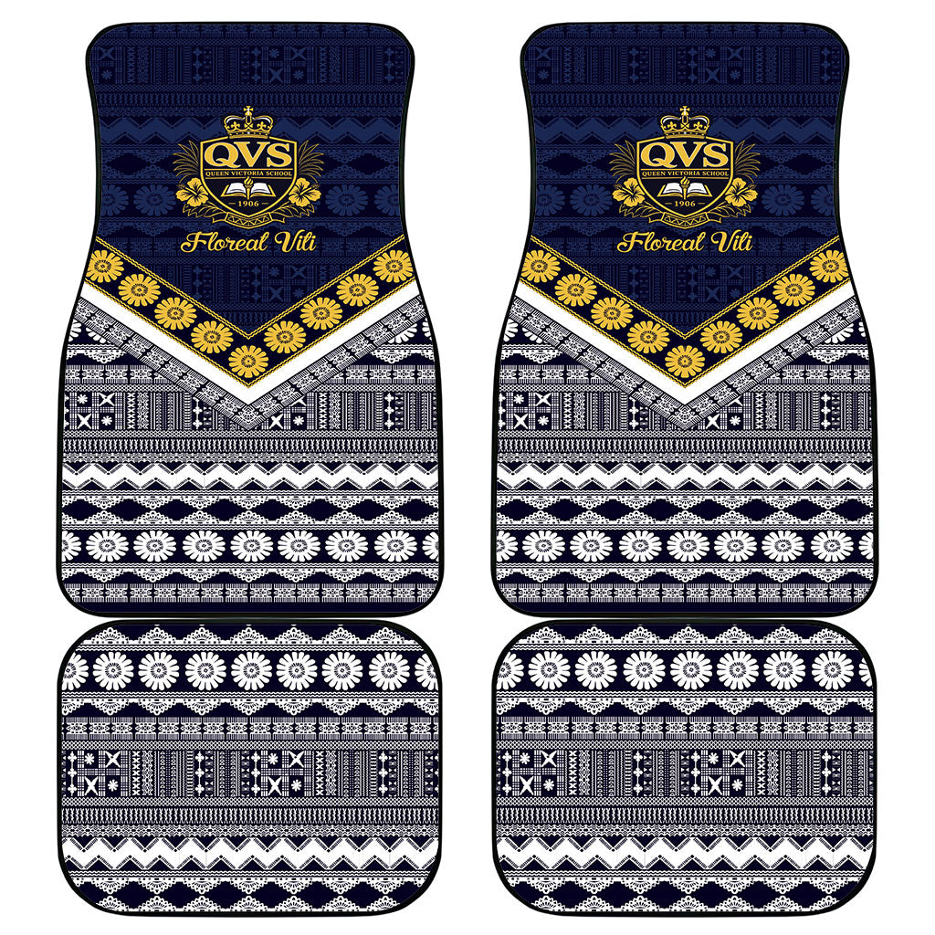 Fiji Queen Victoria School Car Mats QVS 1906 Generational School Legacy