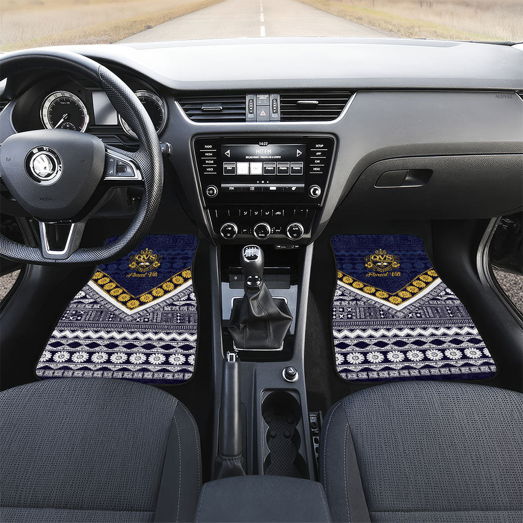 Fiji Queen Victoria School Car Mats QVS 1906 Generational School Legacy