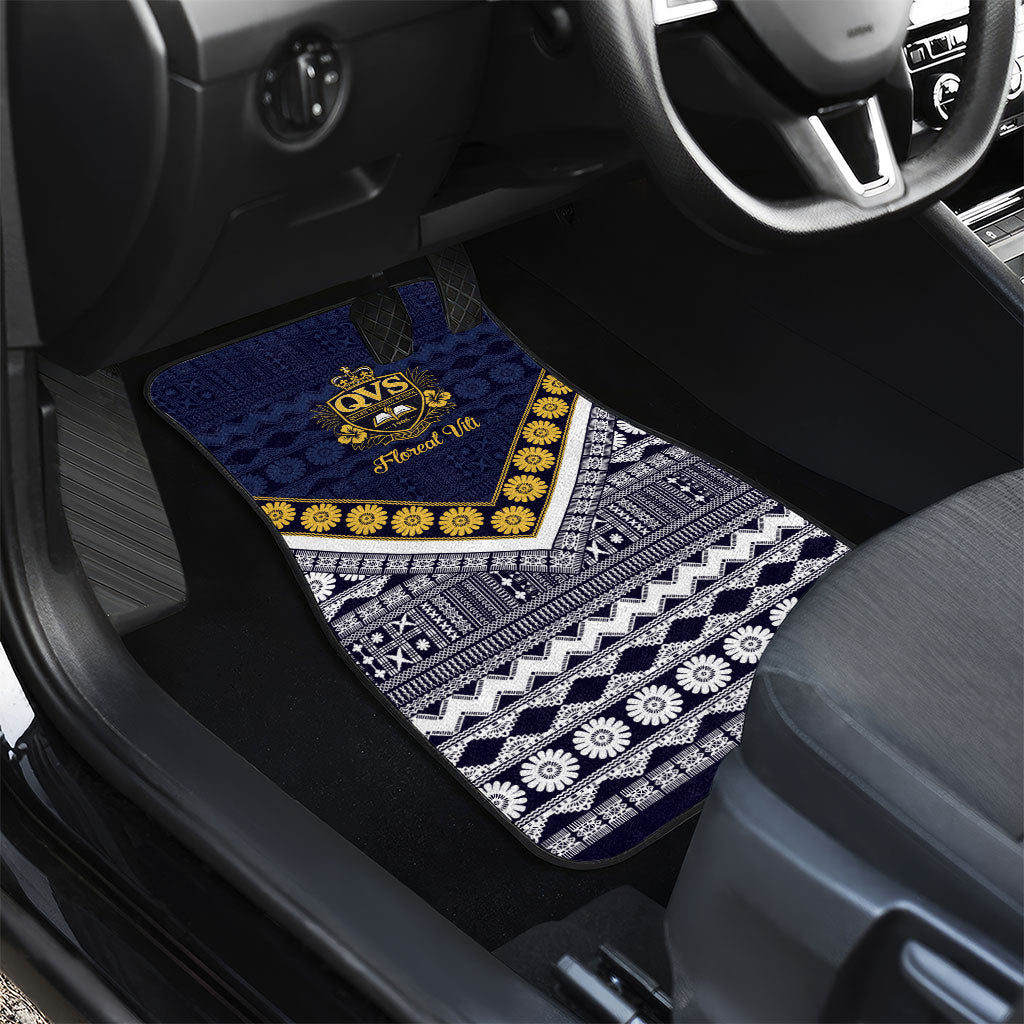 Fiji Queen Victoria School Car Mats QVS 1906 Generational School Legacy