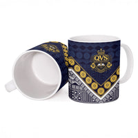 Fiji Queen Victoria School Ceramic Mug QVS 1906 Generational School Legacy