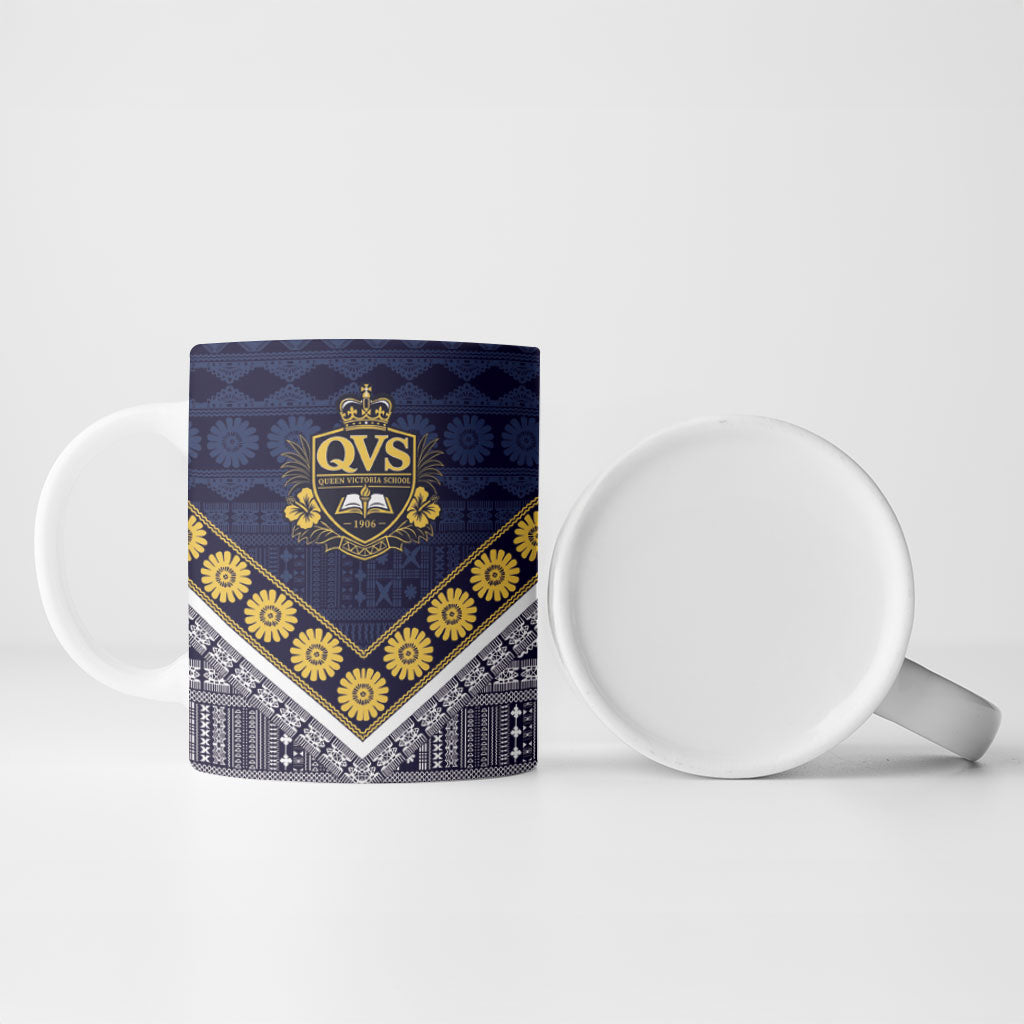 Fiji Queen Victoria School Ceramic Mug QVS 1906 Generational School Legacy