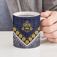Fiji Queen Victoria School Ceramic Mug QVS 1906 Generational School Legacy