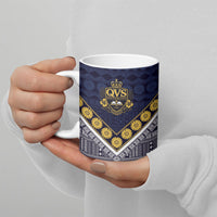 Fiji Queen Victoria School Ceramic Mug QVS 1906 Generational School Legacy
