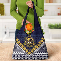 Fiji Queen Victoria School Grocery Bag QVS 1906 Generational School Legacy