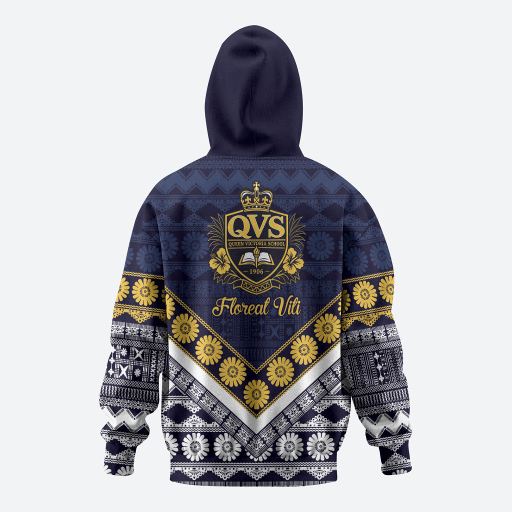 Fiji Queen Victoria School Hoodie QVS 1906 Generational School Legacy LT9 - Polynesian Pride