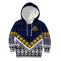 Fiji Queen Victoria School Kid Hoodie QVS 1906 Generational School Legacy LT9 Hoodie Blue - Polynesian Pride