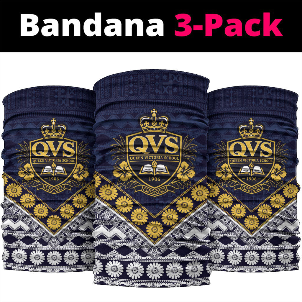 Fiji Queen Victoria School Neck Gaiter QVS 1906 Generational School Legacy