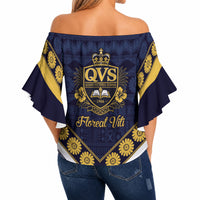 Fiji Queen Victoria School Off Shoulder Wrap Waist Top QVS 1906 Generational School Legacy LT9 - Polynesian Pride